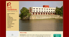 Desktop Screenshot of hotelrajdarshanudaipur.com